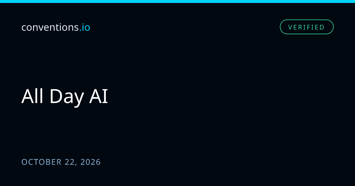 All Day AI 2026 | DevOps | conventions.io
